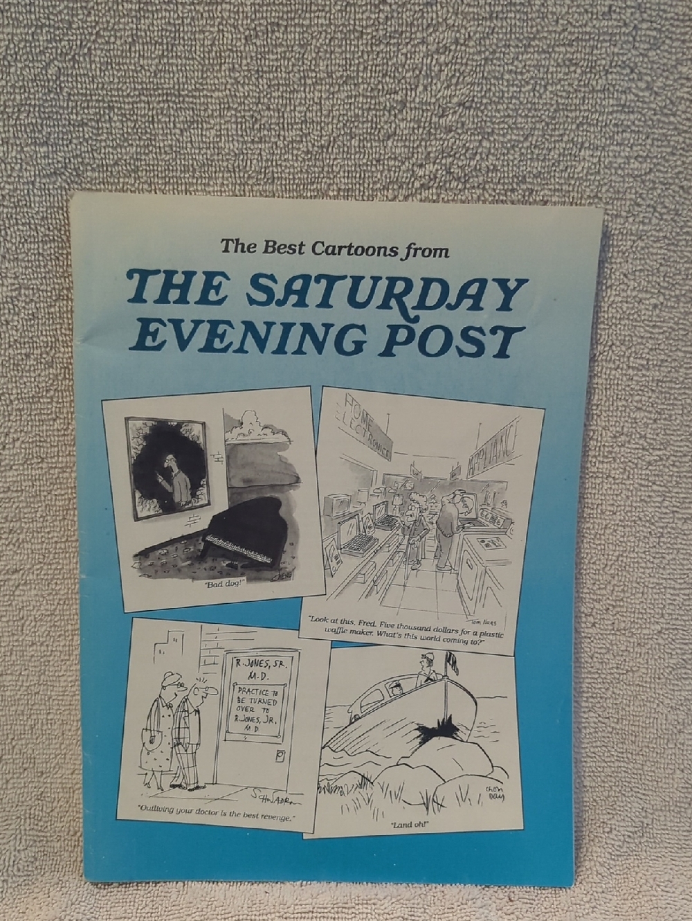 The Saturday Evening Post Best Cartoon Collection - Blue Cover